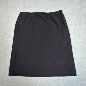 NWT J. Crew Factory Skirt Womens Size 4 Pinstripe Career Office Knee Length